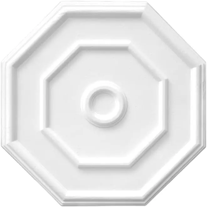 Nur Für Kurze Zeit SUPER PREIS  3D dekorativer Deckenbaldachin mod.  OTTAGONO Kronleuchter in XPS 51x48cm