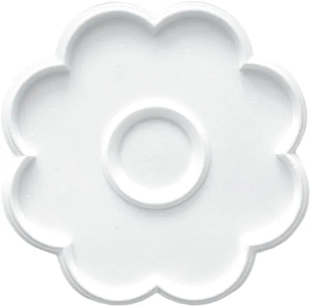 SUPER PREIS  Dekorativer Rosetten-Decken leuchter 3D in XPS 42cm Bestpreis