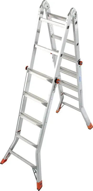 „TELEMATIC“ SPROSSEN-GELENK-TELESKOPLEITER 4x5 SPROSSEN Knallerangebot