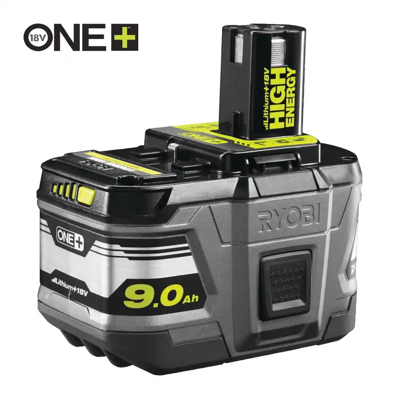 Schneller Versand Ryobi 18 V ONE+ 9,0 Ah Lithium+ High Energy Akku RB18L90