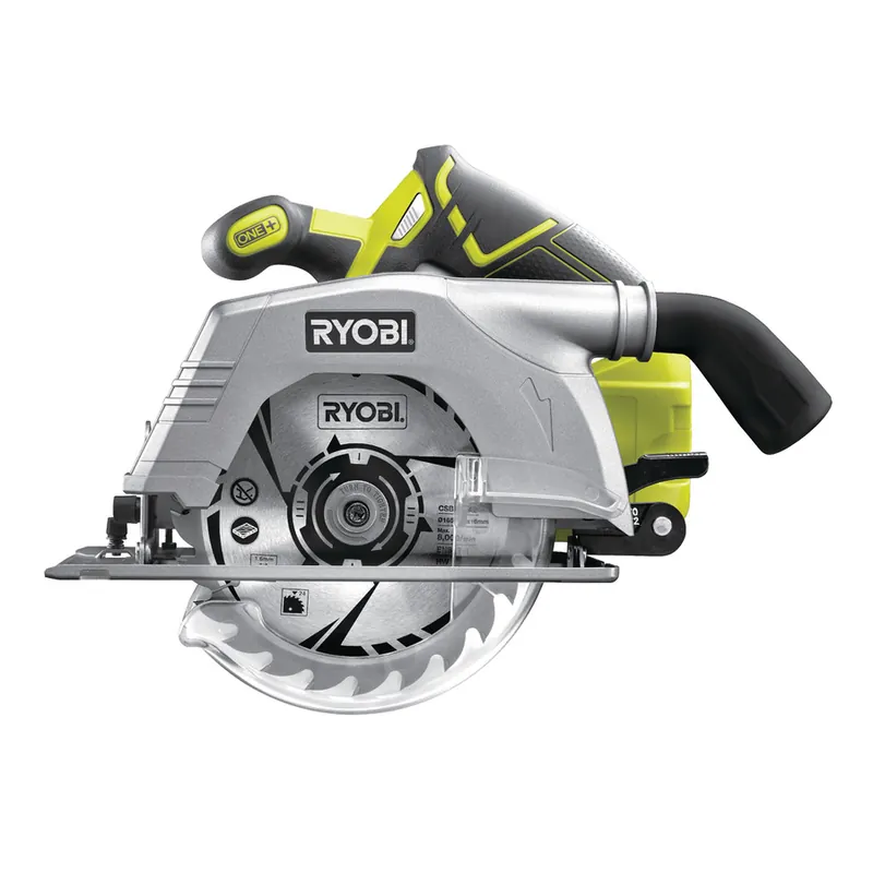 Kostenloser Rückversand Ryobi 18 V ONE+ Akku-Kreissäge R18CS-0, 165 mm, ohne Akku und Ladegerät