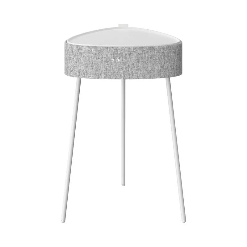 Must-Have Fontastic Tisch Mesu mit drahtlosem Lautsprecher weiß